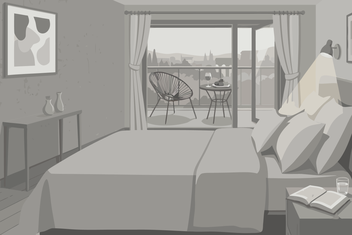 Chambre Quadruple avec Salle de Bains Privative